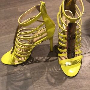 Fun neon heels!